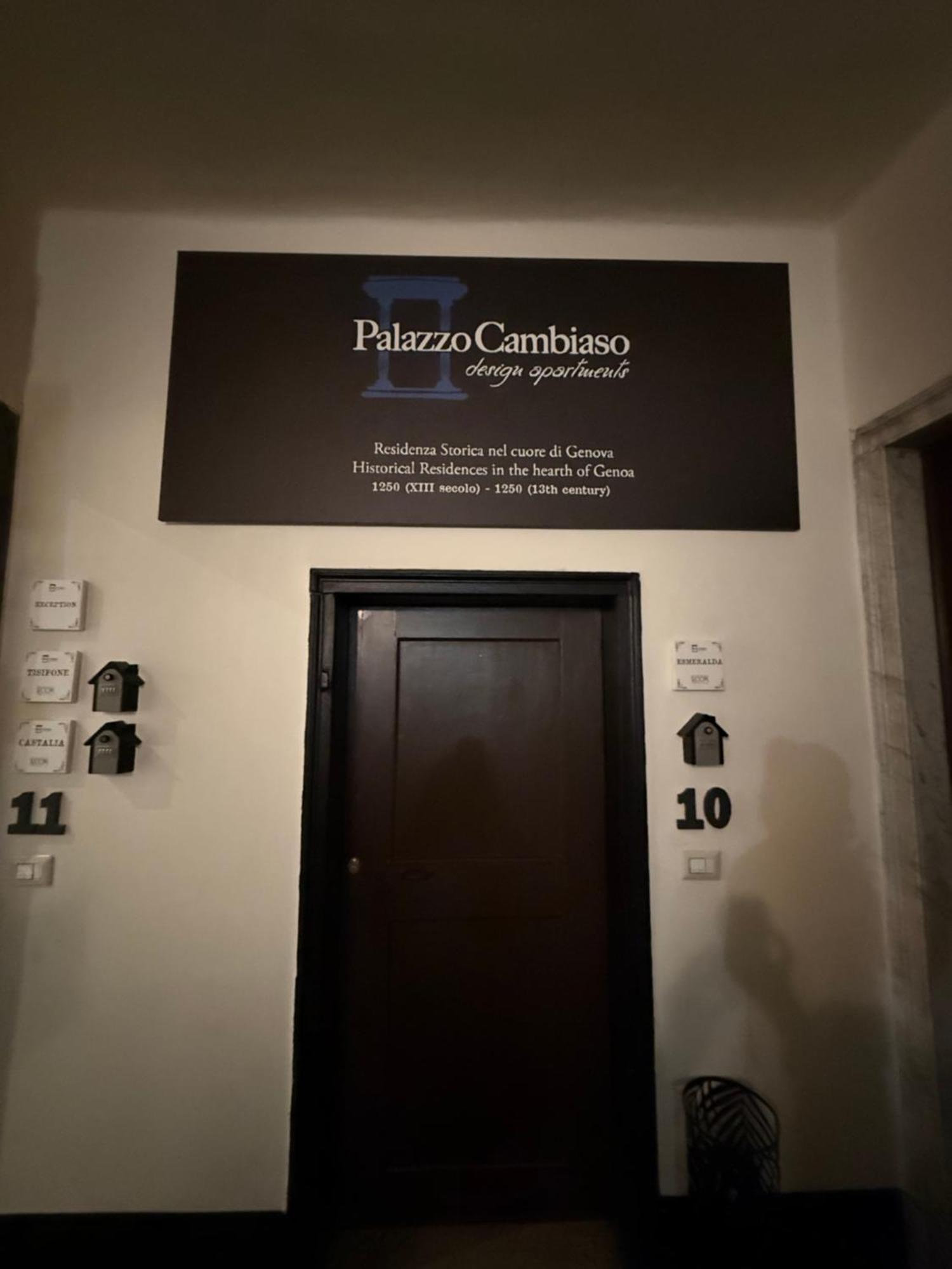 Palazzo Cambiaso Albergo Etico Genova Eksteriør bilde